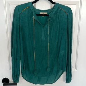 Women’s TK Teal Blouse XS